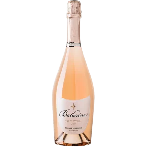 ballerine brute étoile rosé